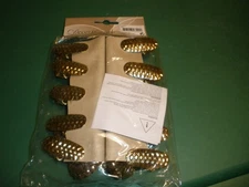 NEW Metal Christmas Tree Clip On Pinecone Candle Holders Set of 10 (T117)