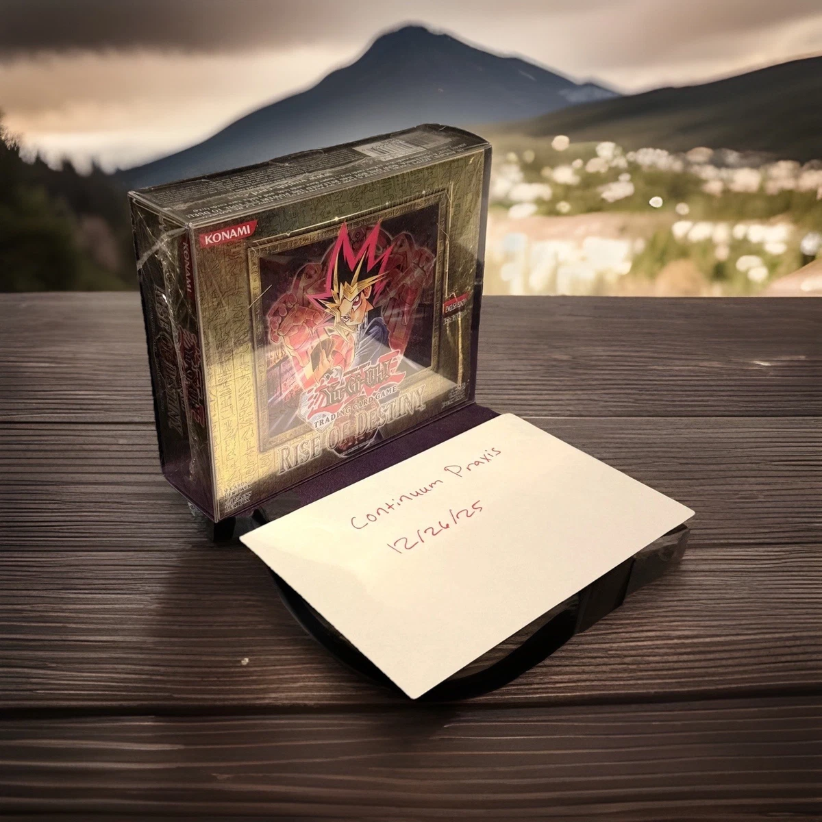 Yu-Gi-Oh! TCG Rise of Destiny Sealed Collectible Card Game Boxes