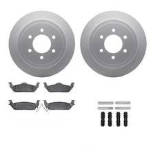 Disc Brake Pad and Rotor Kit fits 2006-2008 Lincoln Mark LT  DFC