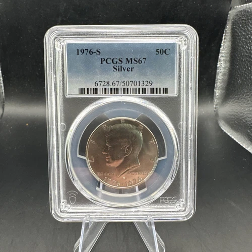1776- 1976 S NGC MS67 SILVER KENNEDY HALF JFK COIN NO RES