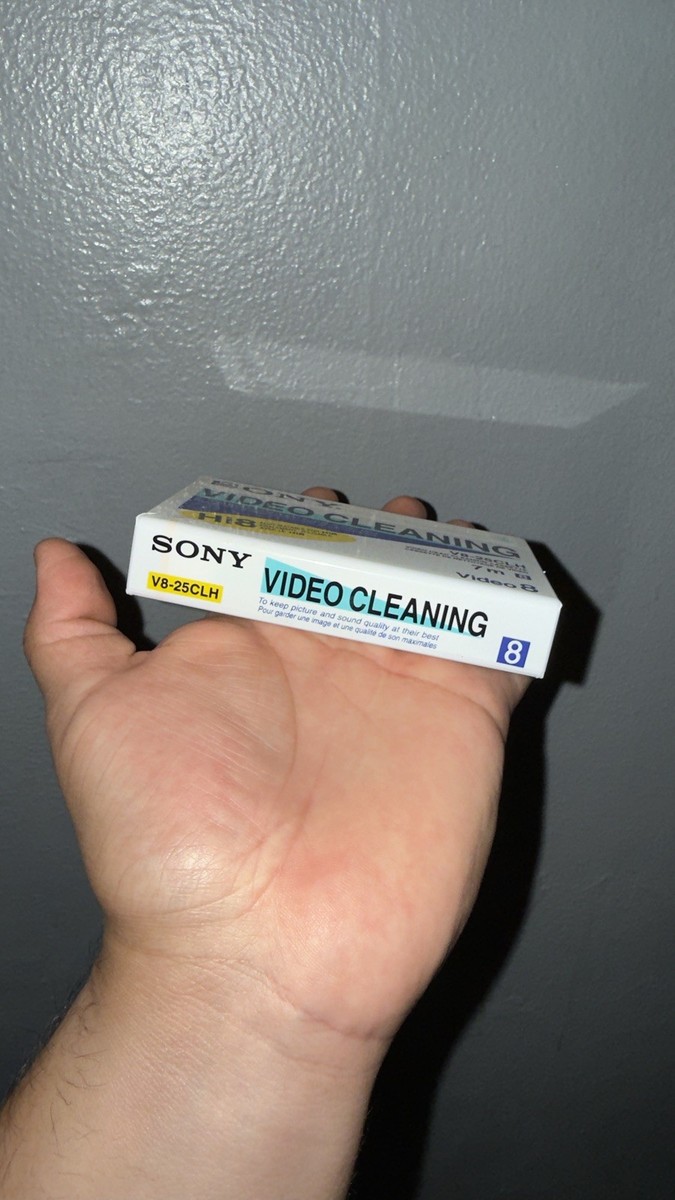 Sony V8-25CLD 8 Mm Head Cleaning Tape for sale online | eBay