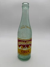 VINTAGE ROYAL CROWN RC COLA NEHI 12 OZ GLASS BOTTLE DANVILLE, VA COPYRIGHT 1936
