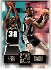 1996-97 Hoops Sean Elliott / David Robinson Head 2 Head #HH8