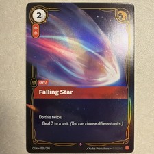 Falling Star | 029/298 | Riftbound TCG League of Legends | Origins | English — live eBay listing