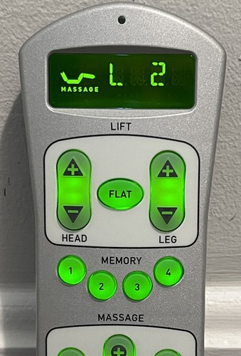 Original-Zubehör-Hersteller Tempur-Pedic Ergo Premier 10003-RFREIS-L008 drahtlose Fernbedienung - Bild 2 von 9