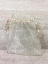 Gold Organza Gift Bags 10x12 Inch Holiday Gifts DIY Pack of 10 Holidays Seasons