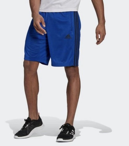 Adidas Herren PrimeBlue Designed 2 Move 10" 3-Streifen Shorts Größe M - Bild 3 von 4