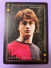 Harry Potter & The Goblet of Fire Playing Card #7 of Spades Tully's Coffee Promo