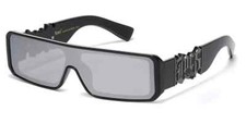 Locs Rectangle Men's Sunglasses - LOC 91238 mirror black