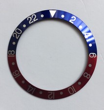 Inserto lunetta Pepsi blu/rosso generico alta qualità Rolex GMT 16750/16760/16710