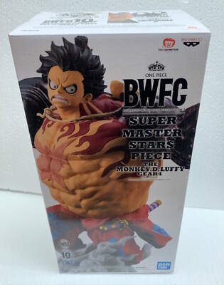 Banpresto One Piece BWFC 3 Super Master Stars Piece Statue Monkey D. Luffy Gear4