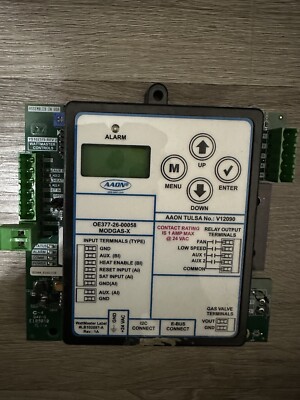 AAON TULSA OE377-26-00058MODGAS-X N.:V12090