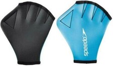 Speedo Glove Swimming Webbed Fabric Aqua Gloves Strength Resistance Training