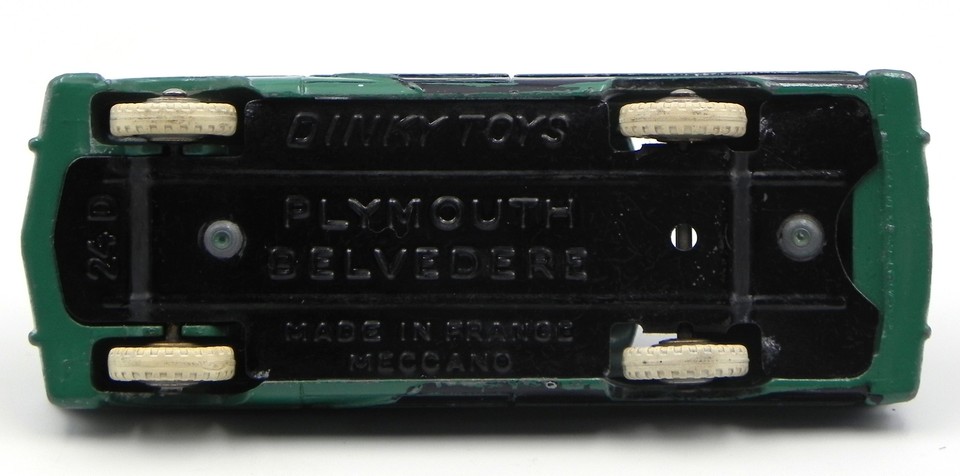 Dinky Toys - 1:43 - ref. 24D Plymouth Belvedere - Fabriqué - Catawiki