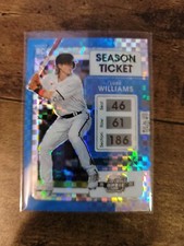 2022 Panini Chronicles Baseball  Contenders Optic Luke Williams Building Blocks 