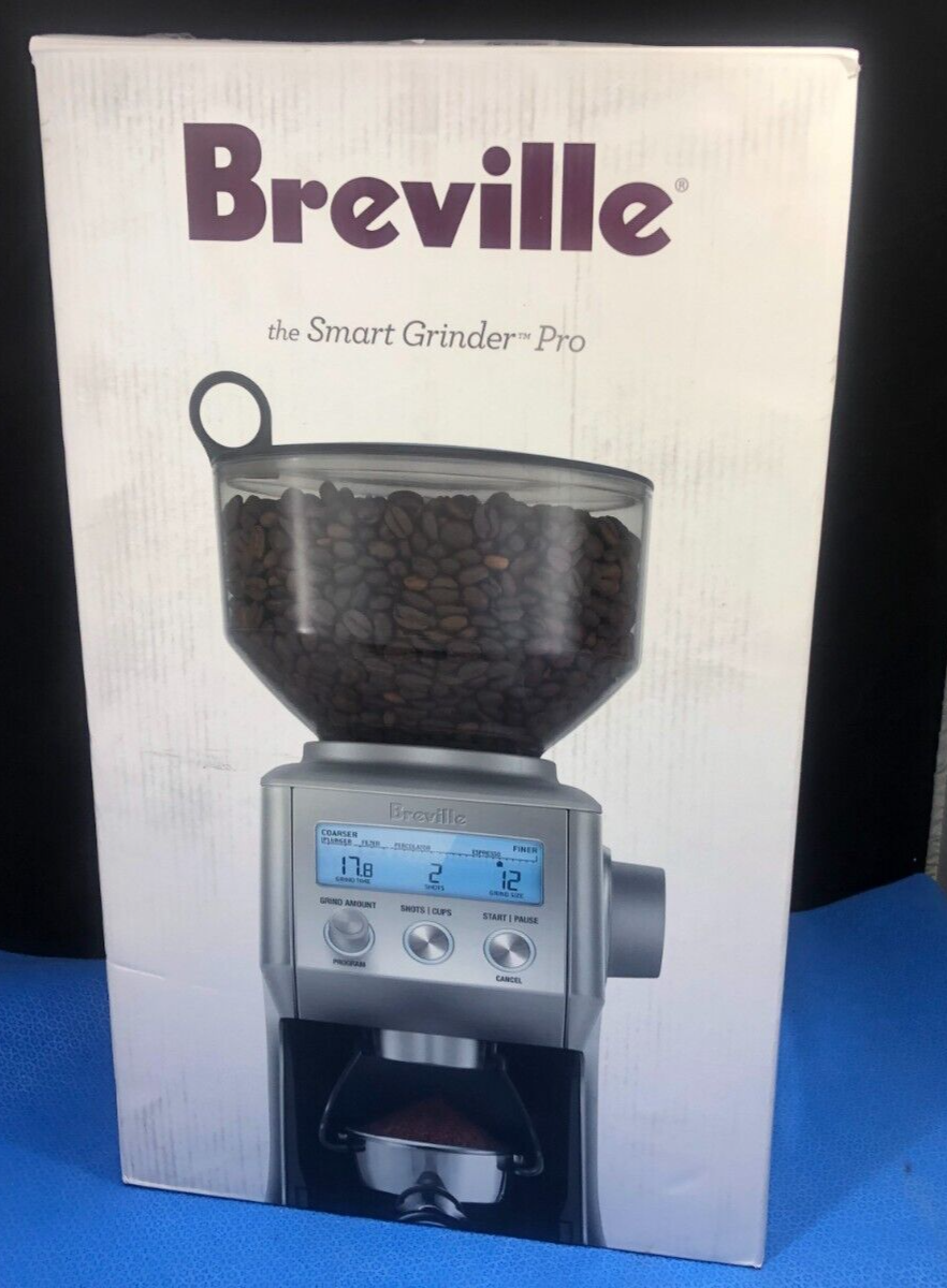 Breville BCG820BSSXL Smart Grinder Pro Coffee Bean Brushed Stainless