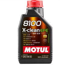 Image of MOTUL 8100 X CLEAN EFE 5W-30 SYNTHETIC MOTOR OIL *C2-C3* 1L