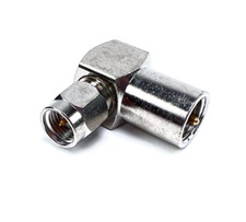 2pcs RF Coax RIGHT ANGLE Adapter FME Male Plug to SMA Male Plug