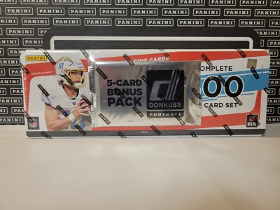 2021 Panini Donruss Football Complete Set + FANATICS EXCLUSIVE 5 HYPER PARALLELS