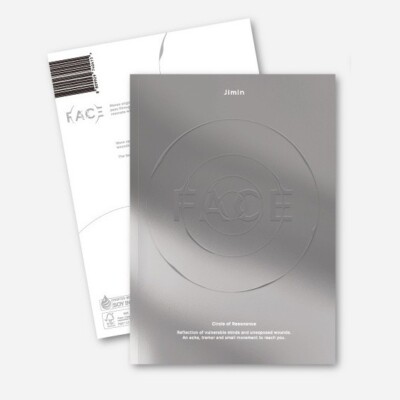 JIMIN BTS Album FACE Invisible Face Ver. CD + 76p Buch + 4p Postkarte + 2p Po...