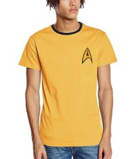 Star Trek James T. Kirk Command Uniform Badge Costume T-Shirt