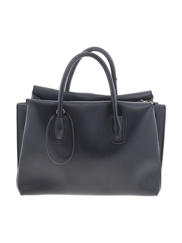 Urban Expressions Women Black Leather Satchel One