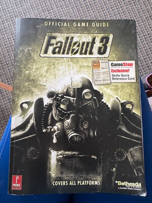 Fallout 3 Official Game Guide Strategy Guide Prima Games All Platforms, w/o Map