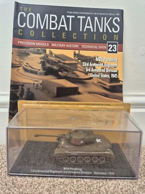 ALTAYA DEAGOSTINI 1/72 M26 PERSHING GERMANIA 1945 WW2 CARRO ARMATO