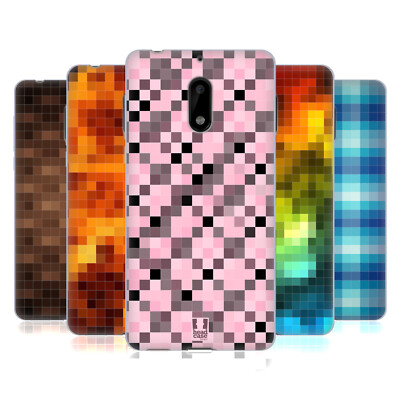 HEAD CASE DESIGNS PIXEL PATTERNS SOFT GEL CASE FOR NOKIA PHONES 1