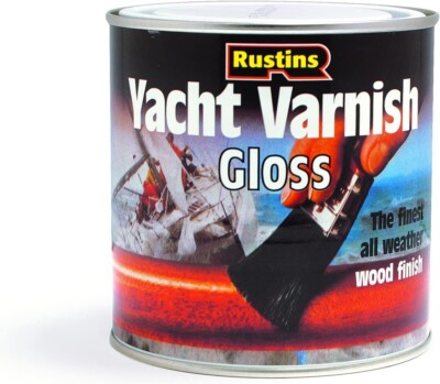Rustins Yachtlack glänzend für Holz Schnittholz 250ml