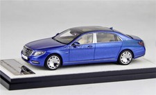 for Almost Real for Benz for Maybach for S-Class for S600 2016 blue LTD 1:43 Car