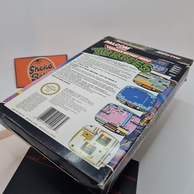 Teenage Mutant Hero Turtles Nintendo NES Cartridge + Box - (PAL B FRA)