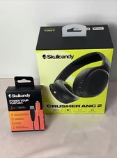 NEW IN BOX Skullcandy Crusher ANC XT 2 Over-Ear Headphones - Black