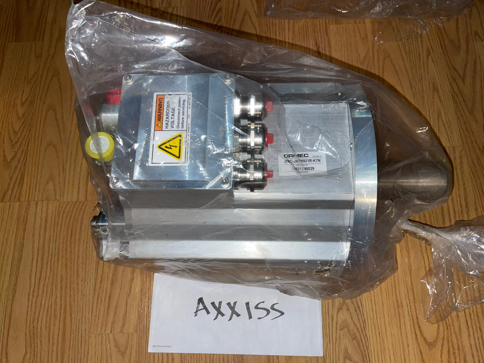 PARKER HANNIFIN ORMEC MAC-JMP0921R-K7N SERVO MOTOR