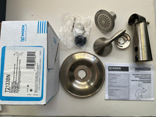 Moen T2133 Eva Posi-Temp Single Handle Tub and Shower Trim -Brushed Nickel