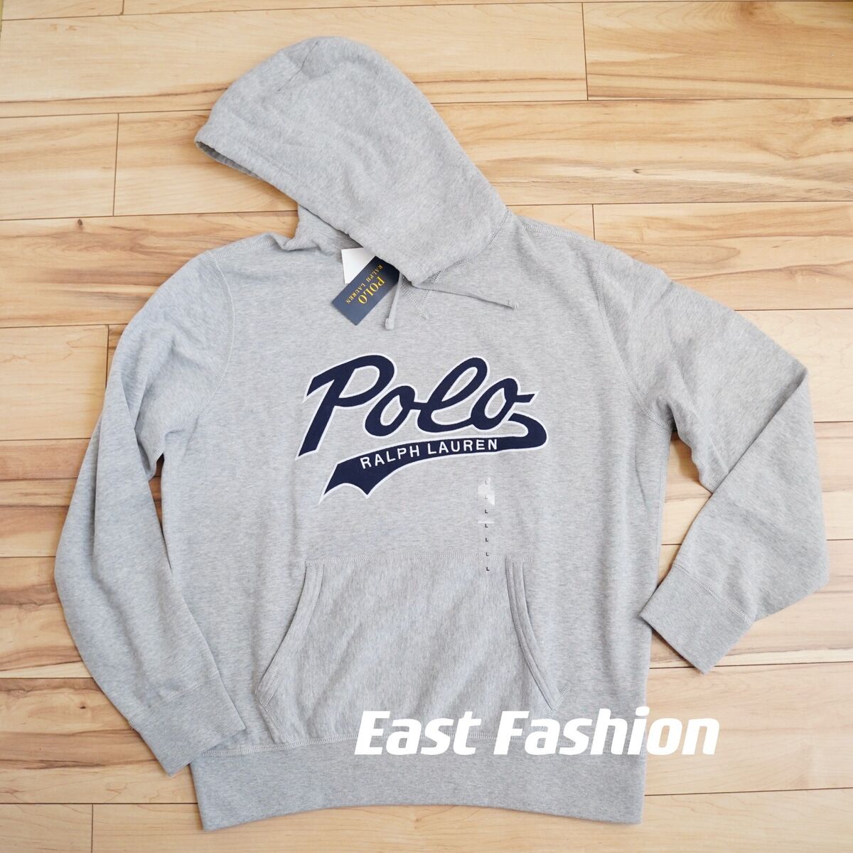 Polo Ralph Lauren Men's Script Logo Hoodie Blue Red New ALL Polo Ralph Lauren Men's Script Logo Hoodie Blue Red New ALL