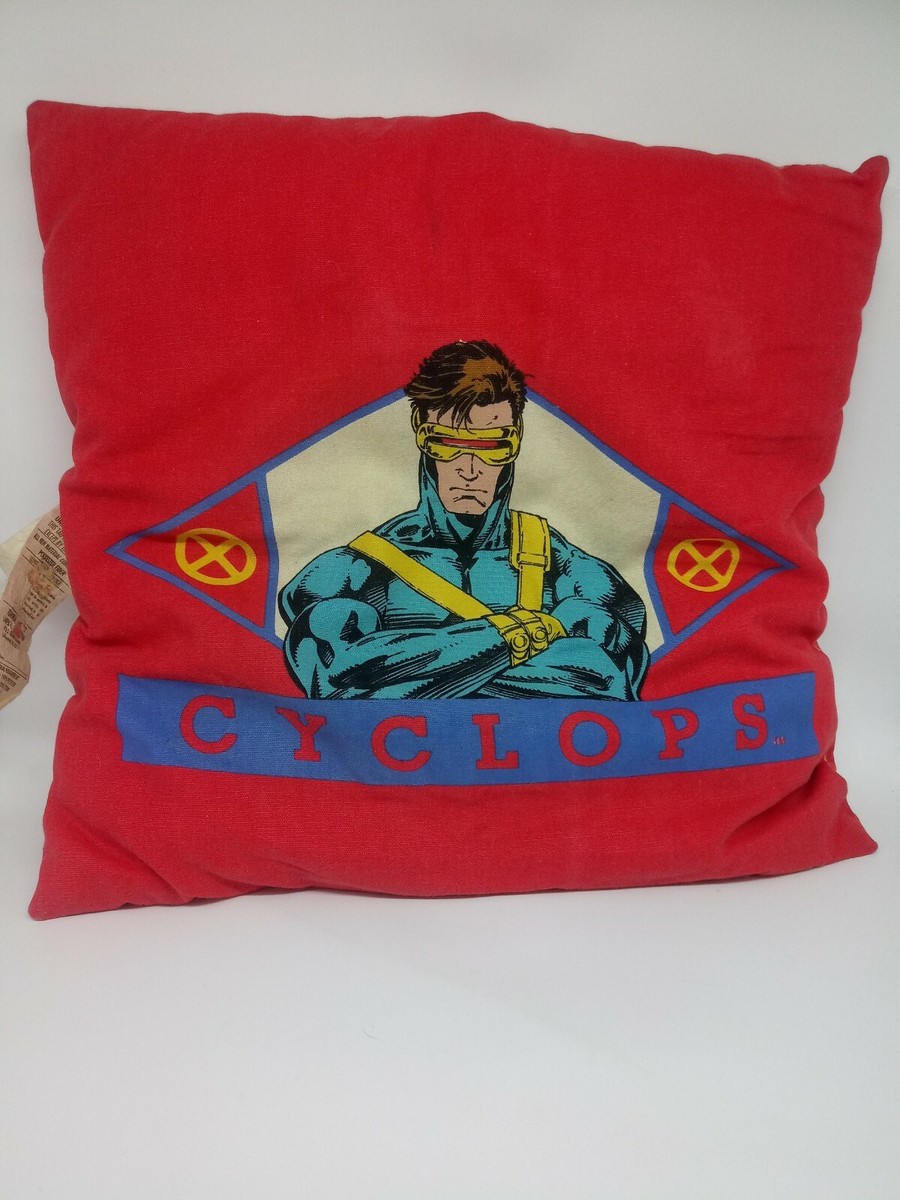 X-Men Cyclops 1993 Pillow Vintage Decorative Marvel Comics