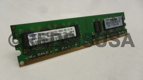 HP DDR2 PC2 5300 2GB RAM 1GB 377726-888 - Picture 2 of 2