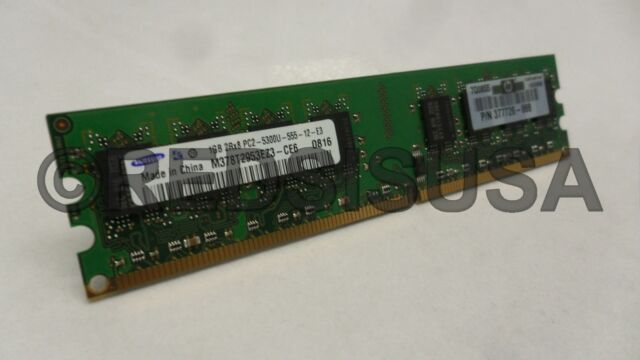 PC2-5300 1GB DDR2-667 RT871UT#ABA RAM Memory Upgrade for The Compaq HP Business Desktop DC 5700 Series dc5700 