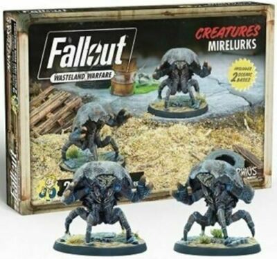 Fallout: Wasteland Warfare: Creatures Mirelurks New