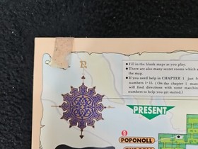 Nintendo NES The Magic Of Scheherazade MAP ONLY Authentic