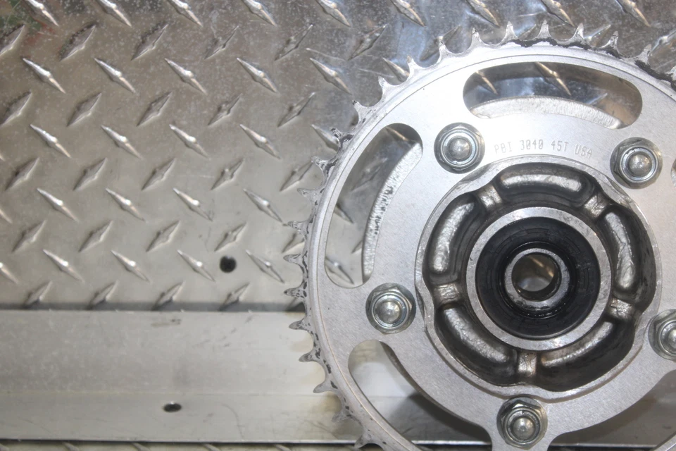 2000 HONDA CBR600F4 ЗАДНЯЯ ЗВЕЗДОЧКА 45T 42615-MAS-000 - Изображение 4 из 4