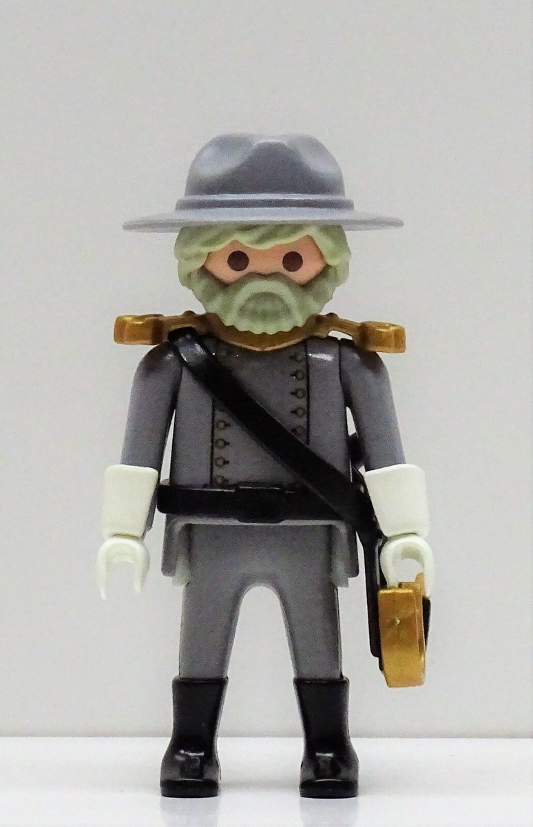 5 X Soldats Cavalerie Sudiste Playmobil – Butternut, Ceinturon (Occasion Rare)