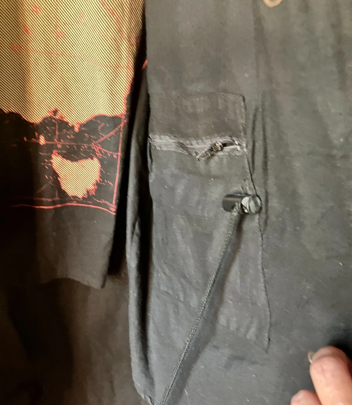 Kakadu Traders Mens Cotton Oilskin Duster Size Lg Drover Rain Coat Australia image 9