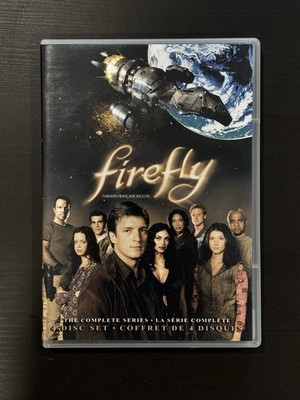 Firefly The Complete Series 4-Disc Set (DVD, 2002) Nathan Fillion
