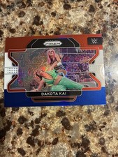 2022 Panini Prizm WWE - Dakota Kai #99 Red White & Blue Prizm