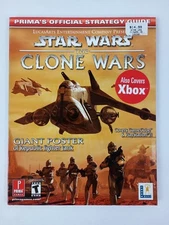 Star Wars The Clone Wars Prima Strategy Guide POSTER PlayStation 2 Xbox GameCube