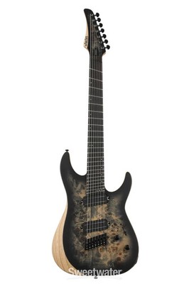 Schecter Reaper-7 Multiscale - Satin Charcoal Burst