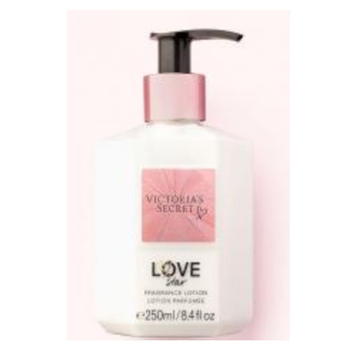 Victoria's Secret LOVE STAR Fragrance Lotion Body Moisturizer 8.4 Fl Oz 250ML