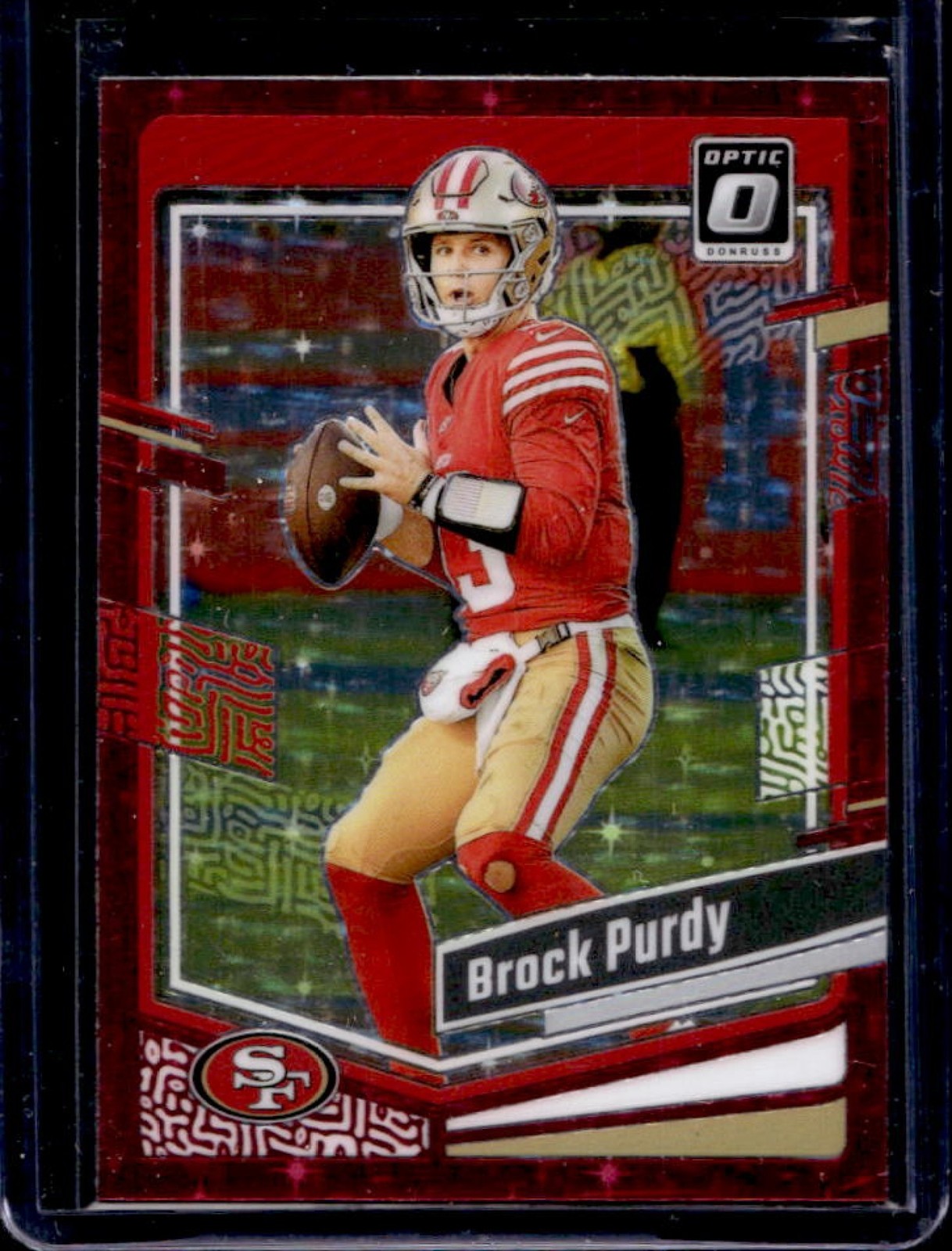 2023 Donruss Optic Brock Purdy Red Stars Prizm #168 49ers